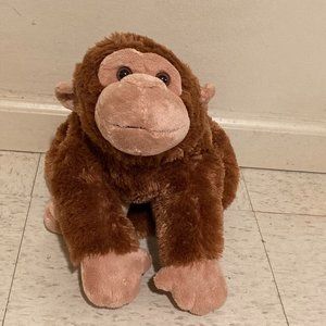 90s Vintage Aurora World Stuffed Plush Monkey